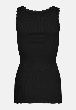 Soyaconcept Ribbat linne i silkesmix Svart Hot