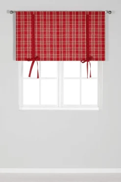 Cellbes of Sweden Rutig julgardin X-mas check