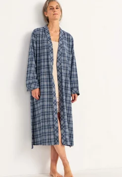 Cellbes of Sweden Rutig morgonrock i flanell New