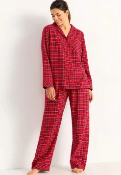 Cellbes of Sweden Rutig pyjamas i flanell Online