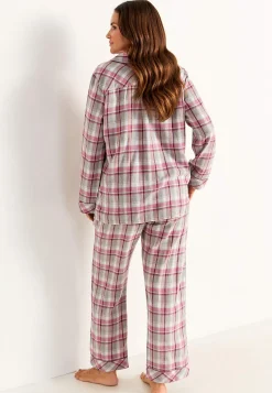 Cellbes of Sweden Rutig pyjamas i flanell Sale