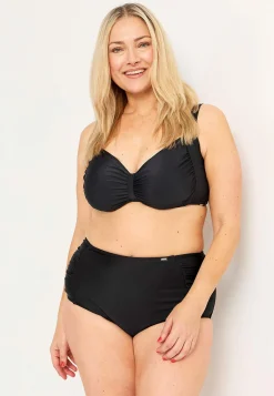 Cellbes of Sweden Rynkad bikinitrosa med hög midja Honolulu Discount