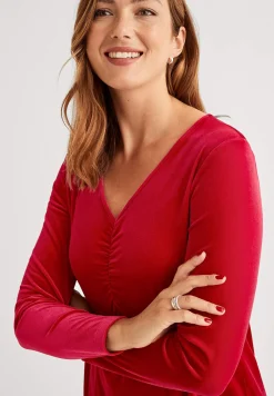 Cellbes of Sweden Sammetstunika med lyster Sale