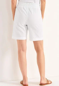 Cellbes of Sweden Shorts i tvättad bomull Vit