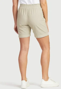 Cellbes of Sweden Shorts i tvättad bomull Beige Clearance