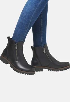 Rieker Skinnkänga med dubbla dragkedjor Online