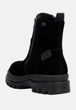 Rieker Skinnkänga med infällbara broddar Svart Clearance