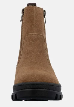 Rieker Skinnkänga med infällbara broddar Vinröd Sale