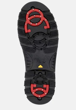 Rieker Skinnkänga med infällbara broddar Vinröd Sale