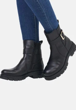 Rieker Skinnkänga med spänne Best