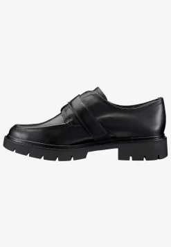 Tamaris Skinnloafer med spänne Comfort Svart Hot