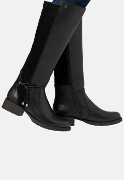 Rieker Skinnstövel med stretchigt skaft Svart Best