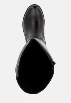 Rieker Skinnstövel med stretchigt skaft Svart Best