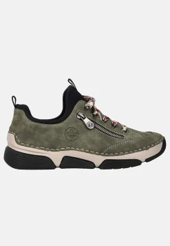 Rieker Slip-on sneaker Vinröd Discount