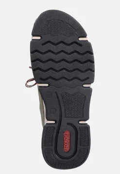 Rieker Slip-on sneaker Vinröd Discount