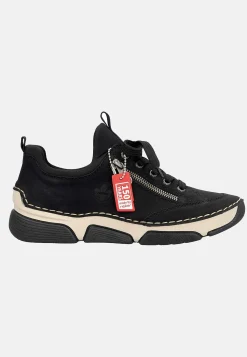 Rieker Slip-on sneaker Vinröd Discount