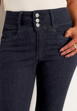 Cellbes of Sweden Smala jeans med hög midja - tre längder Jennifer Mörk denim / Otvättad New