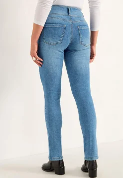 Cellbes of Sweden Smala jeans med hög midja - tre längder Jennifer Ljusblå / Denim