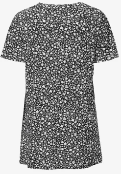Cellbes of Sweden Småblommig trikåtunika Svart / Blommig Online