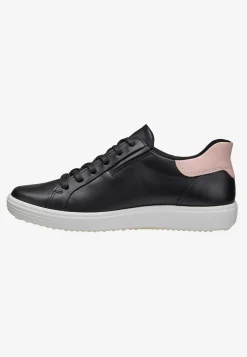 Ecco Sneaker Soft 7 Easy Slip Svart/Rosa Hot
