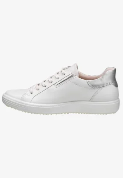 Ecco Sneaker Soft 7 Easy Slip Vit / Silver