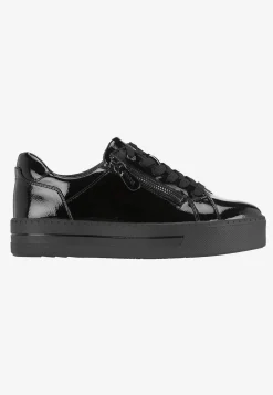 Jana Sneakers med dragkedja Svart Online