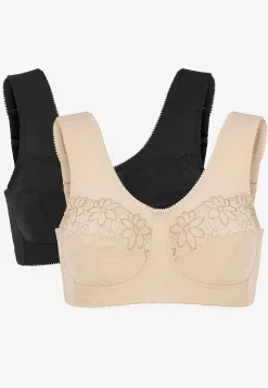 Cellbes of Sweden Soft-bh med broderi Lily 2-pack Hot