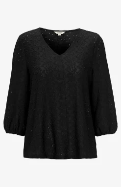 Cellbes of Sweden Spetstopp med hålmönster Svart Online