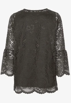 Cellbes of Sweden Spetstopp med trumpetärm Brun Clearance