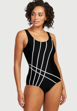 Cellbes of Sweden Sportig baddräkt Svart / Vit Discount