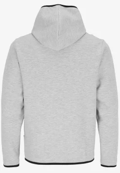 JACK & JONES Sportig huvtröja med dragkedja Ljus gråmelange Hot