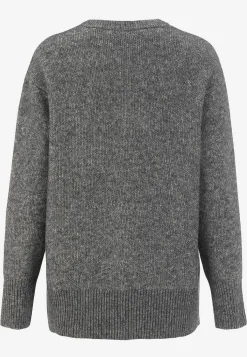 Cellbes of Sweden Stickad cardigan Grå / Rutig Discount