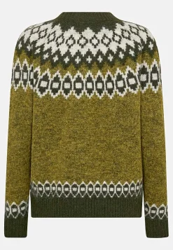 Freequent Stickad tröja med jacquardmönster New