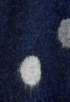 Freequent Stickad tröja med prickar Hot