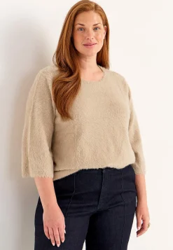 Cellbes of Sweden Stickad tröja med 3/4-ärmar Outlet