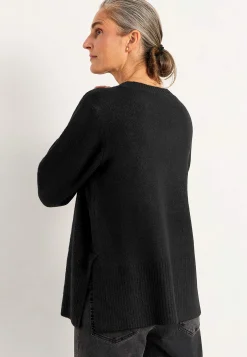 Cellbes of Sweden Stickad tröja med slitsar Discount