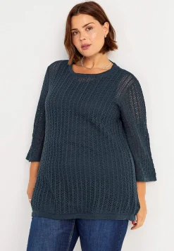 Cellbes of Sweden Stickad tunika Marin Outlet