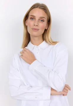 Soyaconcept Stilren långskjorta Vit Clearance