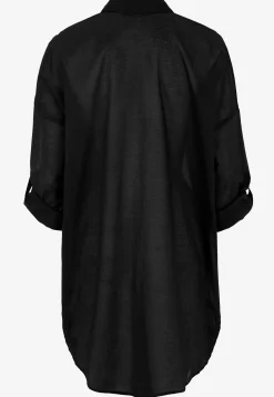 Cellbes of Sweden Strandskjorta med uppvikbara ärmar Svart Best