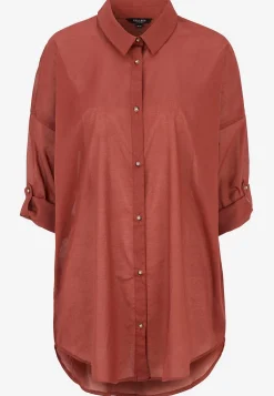 Cellbes of Sweden Strandskjorta med uppvikbara ärmar Rost Sale