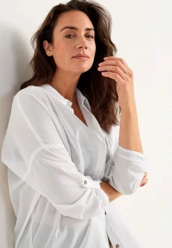 Cellbes of Sweden Strandskjorta med uppvikbara ärmar Vit Outlet