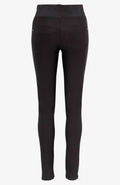 Freequent Stretchig byxa i bengalin Shantal Svart Clearance