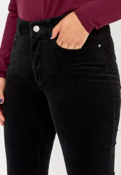 Cellbes of Sweden Stretchig manchesterbyxa Svart Clearance