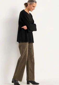 Cellbes of Sweden Stretchig manchesterbyxa med vida ben New