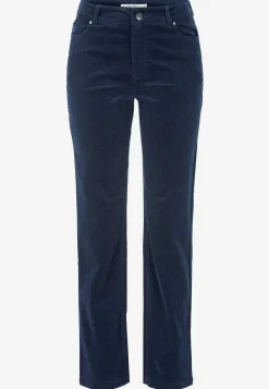 Cellbes of Sweden Stretchig manchesterbyxa med raka ben Marin Online