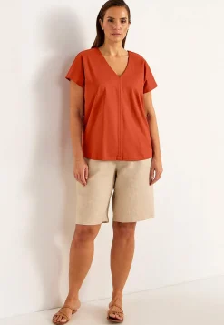 Cellbes of Sweden Stretchig Premium trikåtopp Rost