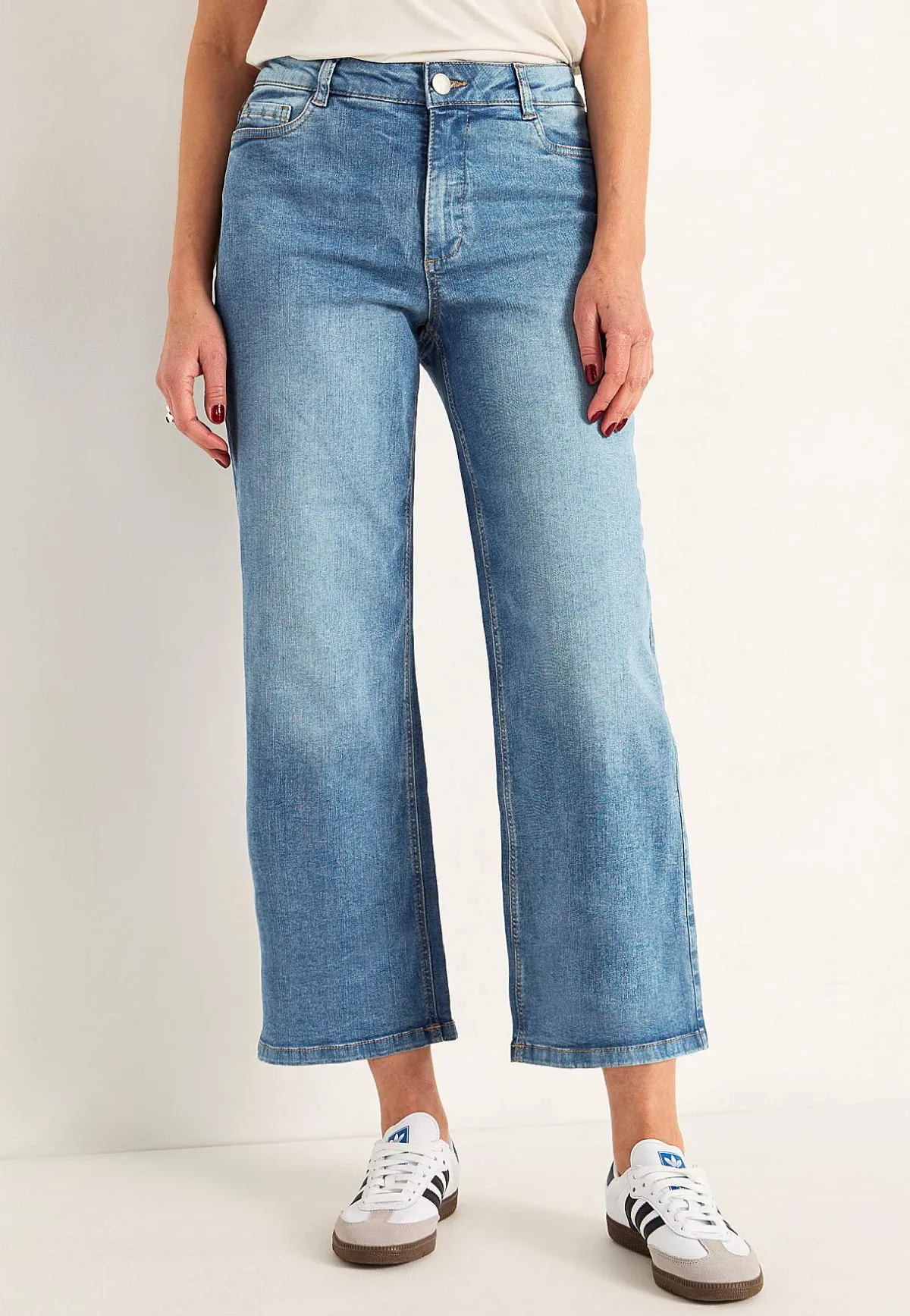 Cellbes of Sweden Stretchiga ankeljeans Ljusblå / Denim