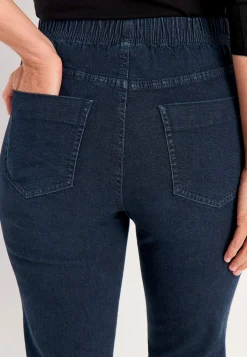 Cellbes of Sweden Stretchiga jeggings Mörk denim / Otvättad Hot