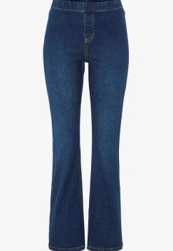 Cellbes of Sweden Stretchiga jeggings med bootcut Mörkblå Denim New
