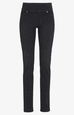 Cellbes of Sweden Stretchiga jeggings med strassdetaljer Best